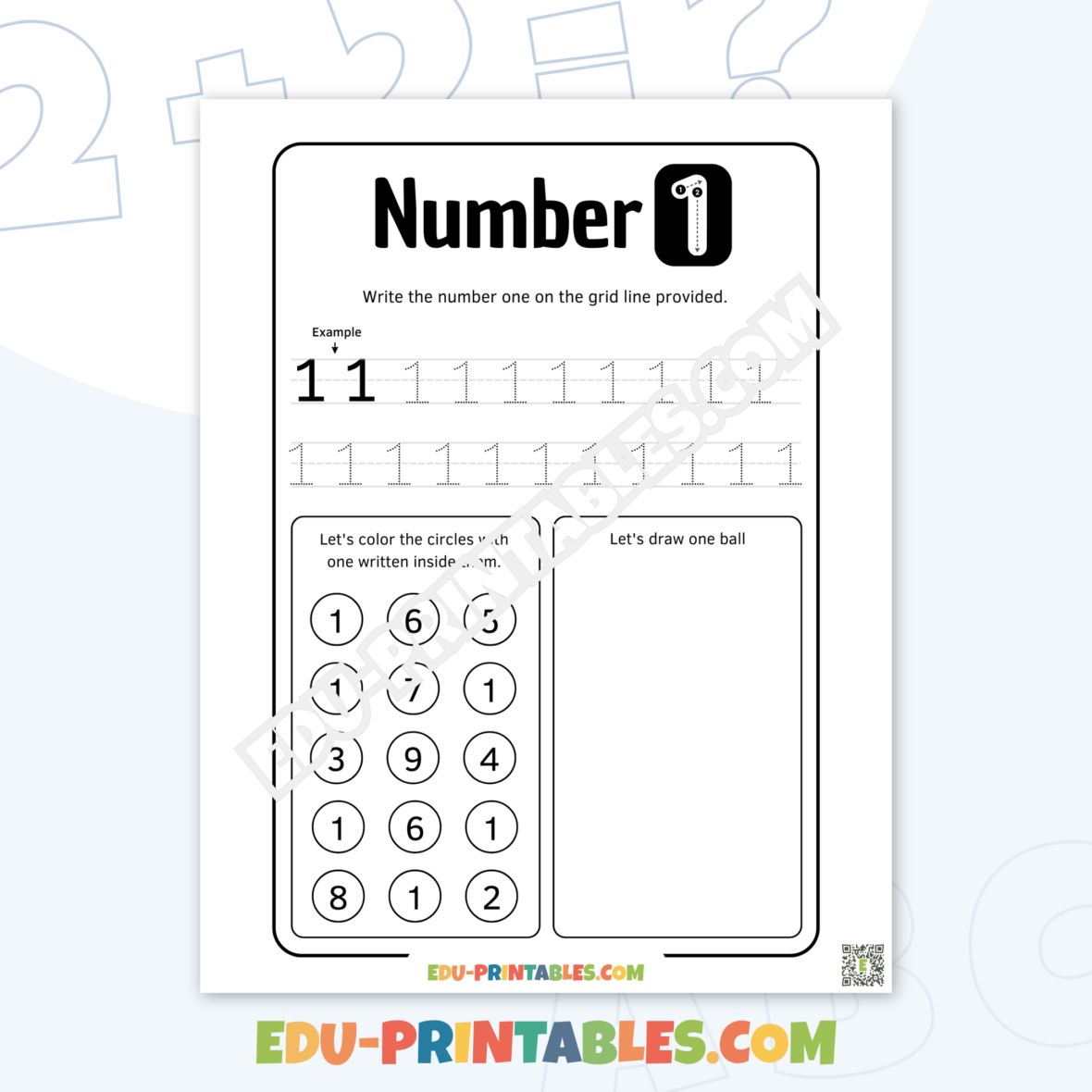 Worksheet – Numbers: Master Counting with Fun Exercises!