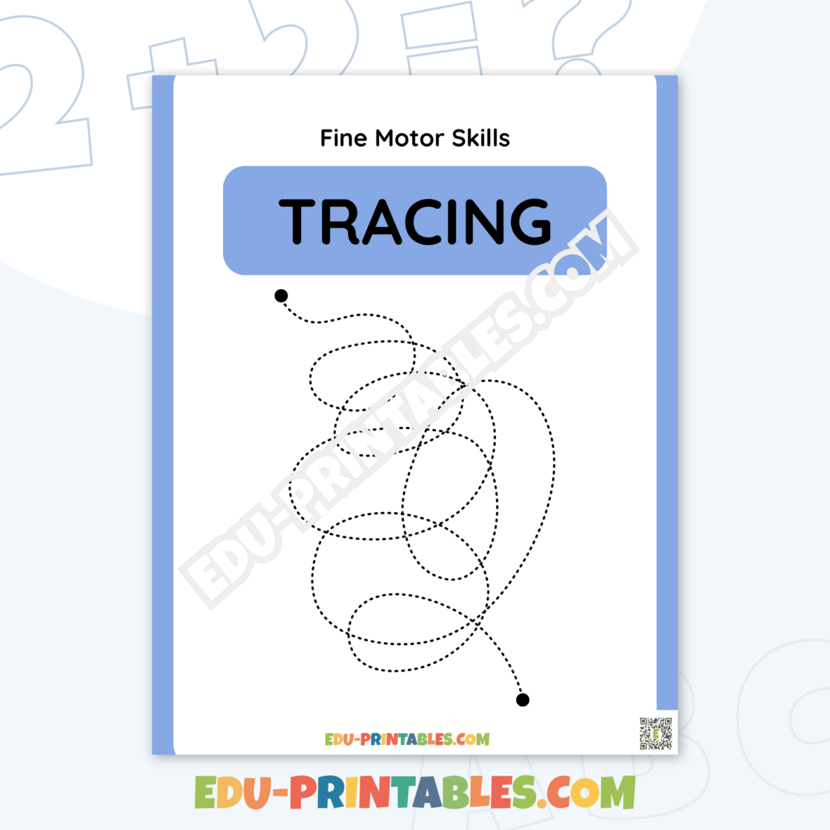 Worksheet – Fine Motor Skills: Master Tracing with Fun Patterns!