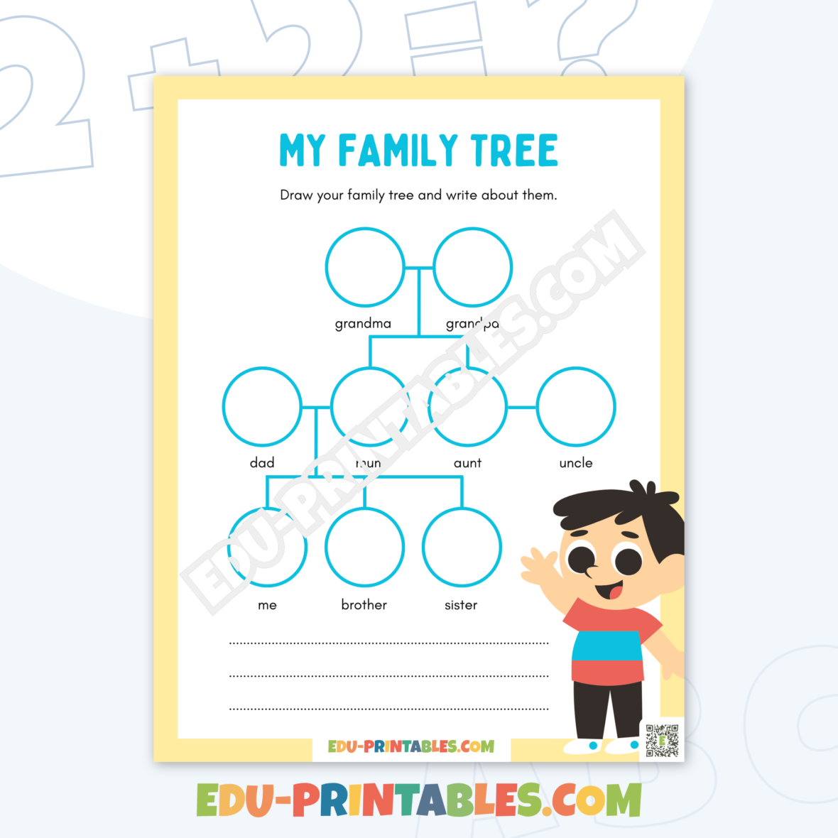 Worksheet – Family Tree: Discover Your Family Connections!