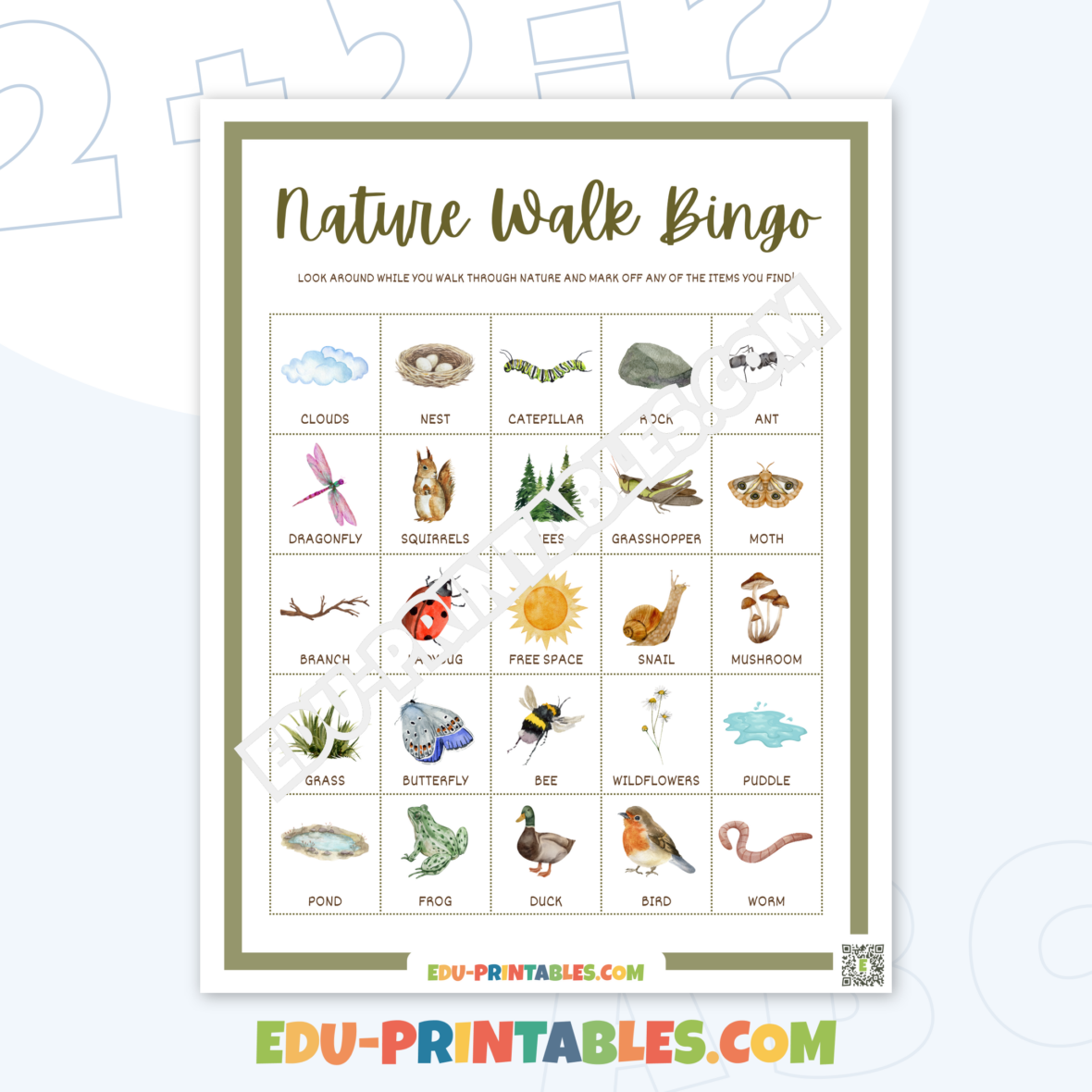 Nature-Walk-Bingo-Worksheet-in-Green-and-Brown-Watercolor-Style_banner-2