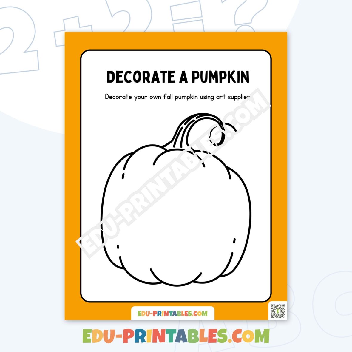 Coloring Sheet – Pumpkin and Monster: Unleash Your Creativity!