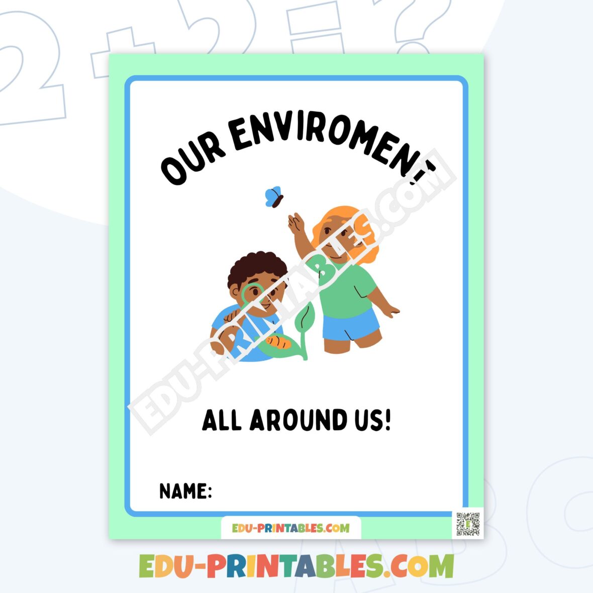 Worksheet – Our Environment: Explore and Learn with All Senses!