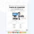 Worksheet – Parts of Computer: Discover and Label Interactive Fun!