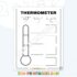 Worksheet – Thermometer: Discover Temperature in a Fun Way!